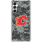 NHL Calgary Flames Camo Galaxy A15 5G Clear Case